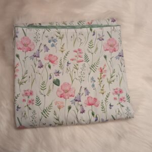 Couverture bébé en minkee et coton, douce et enveloppante dès la naissance Couverture bébé fait main, côté minkee tout doux et tissu coton Couverture bébé personnalisée avec prénom, idéale pour le sommeil et les balades Couverture bébé artisanale, chaude et confortable pour les siestes