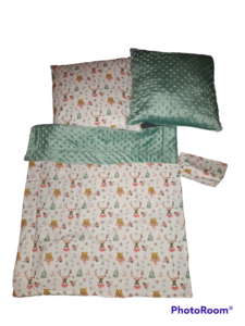 Couverture bébé en minkee et coton, douce et enveloppante dès la naissance Couverture bébé fait main, côté minkee tout doux et tissu coton Couverture bébé personnalisée avec prénom, idéale pour le sommeil et les balades Couverture bébé artisanale, chaude et confortable pour les siestes