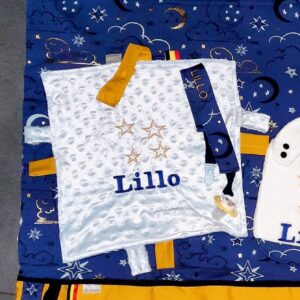 doudou plat carre brode