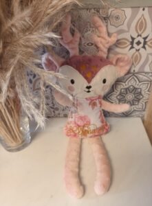 doudou renne fait main