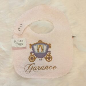 bavoir personnalise garance princesse