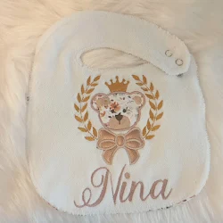 bavoir personnalise prenom