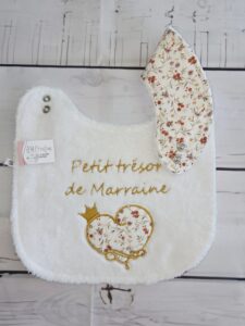 bavoir personnalise prenom