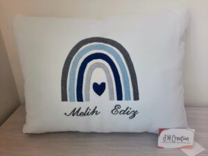 coussin personnalisé prenom