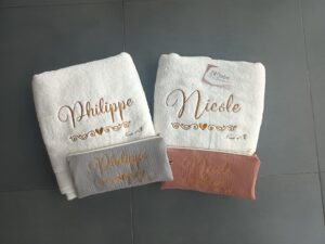 essuie brode personnalisé