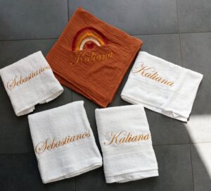 essuie brode personnalisé